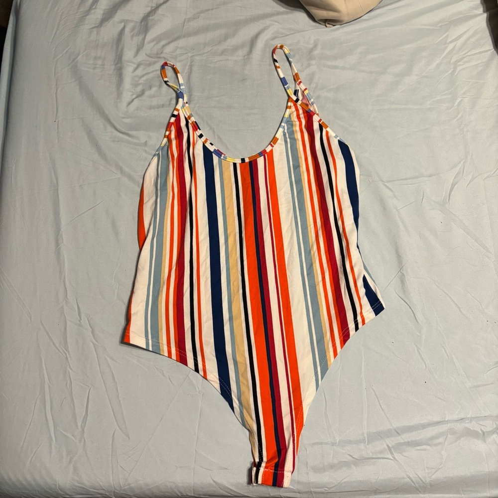 Teenbell Striped Multicolor Bodysuit